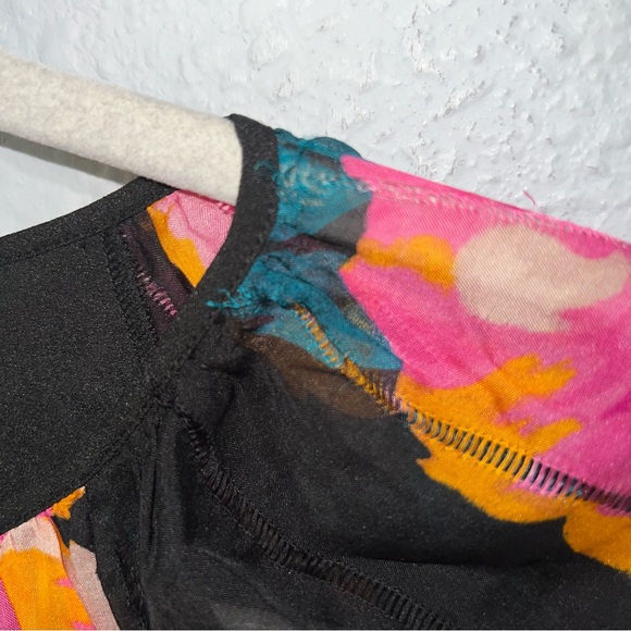 Joie Kriston Silk Floral Print Mini Dress Size Small - Picture 8 of 9